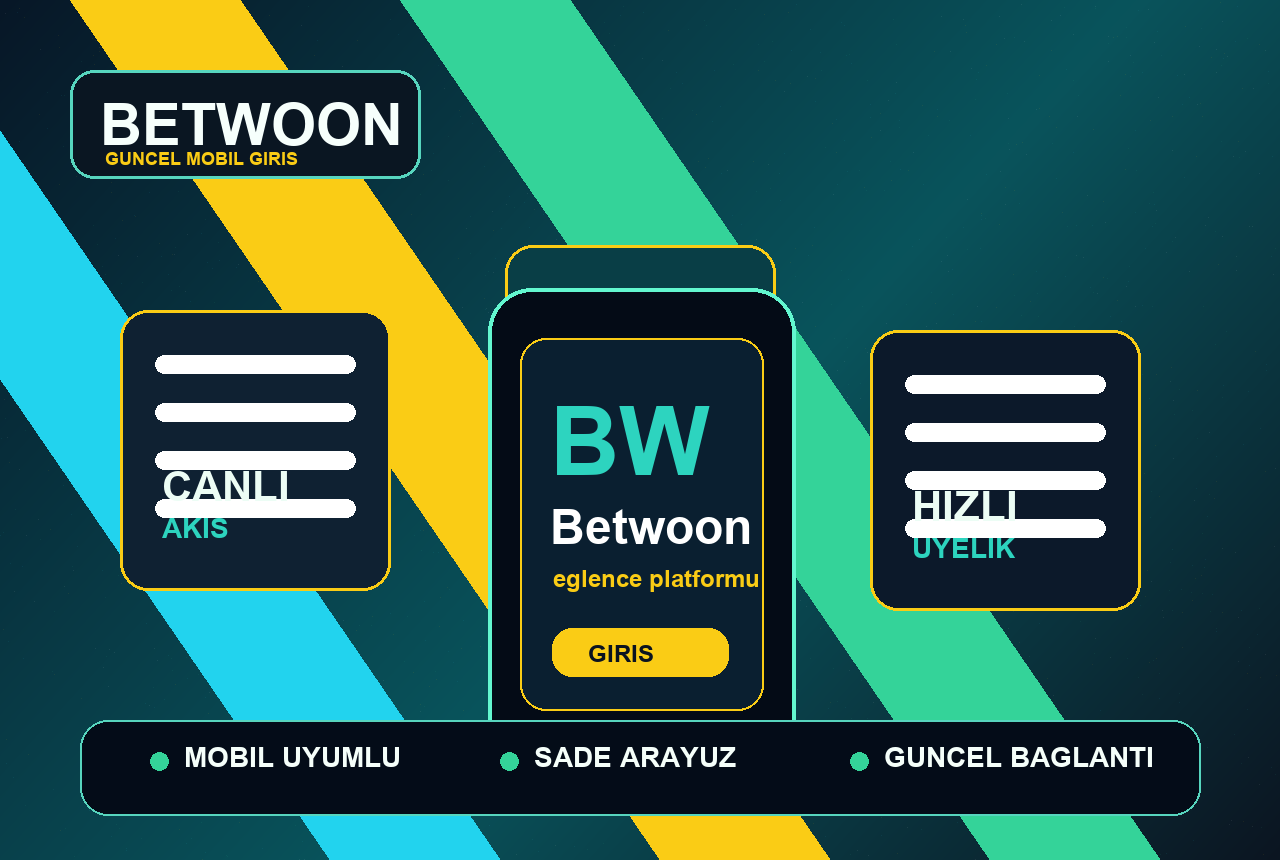 Betwoon mobil eğlence platformu görseli